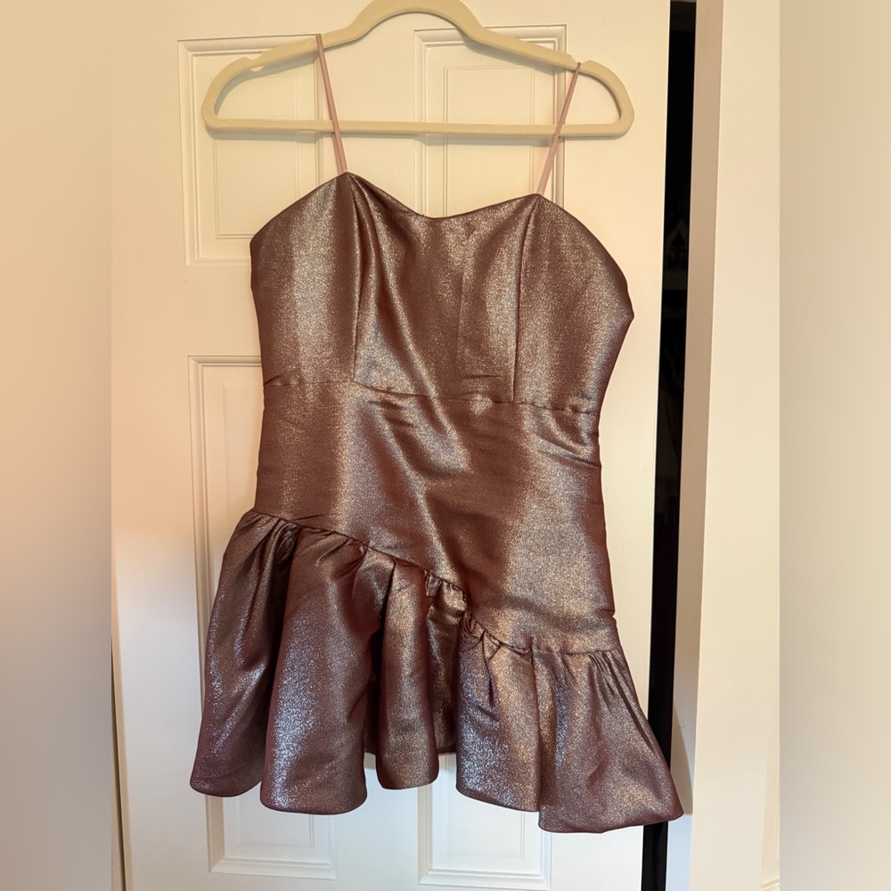 Elegant Metallic Kids Dress